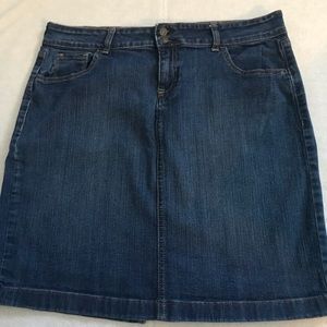 Jean skirt